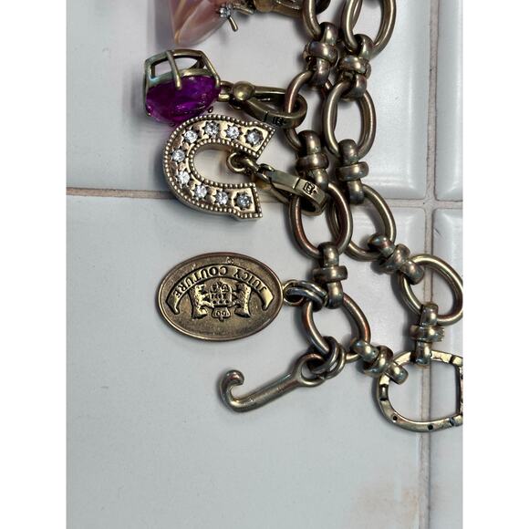 VERY RARE VINTAGE JUICY COUTURE CHARM BRACELET VHTF 2001 2000s Y2K - Picture 16 of 16